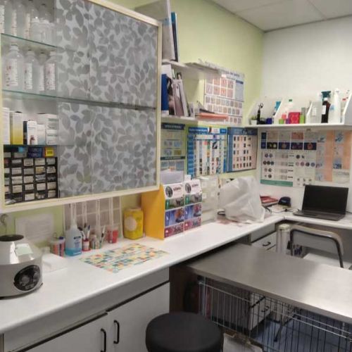 Laboratorio consulta veterinaria en Madrid